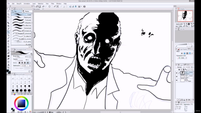 How to draw in the "Walking Dead" style - Screenshot_01