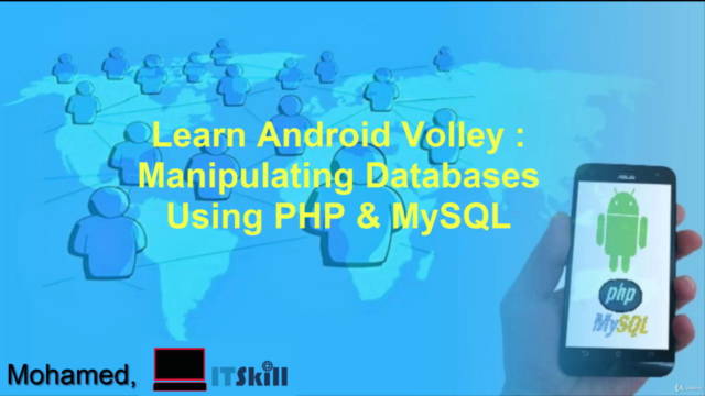 Learn Android Volley:Manipulating Databases Using PHP &MySQL - Screenshot_01