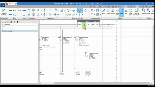 Esquemas multifilares con CYPELEC Multiline - Screenshot_03