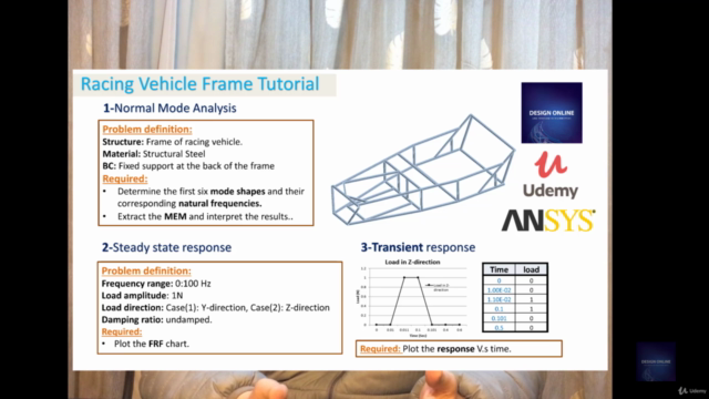 Ansys Dynamic Analysis - التحليل الديناميكي - Screenshot_04