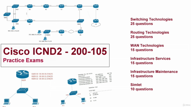 Cisco ICND2 - 200-105 - Practice Exams, Pass your Cisco exam - Screenshot_02