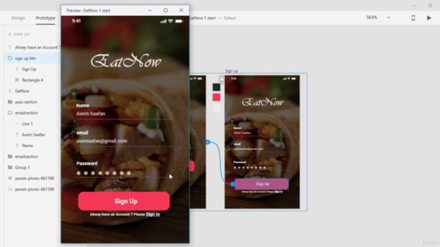 احترف تصميم واجهات المواقع والتطبيقات UI/UX with Adobe XD - Screenshot_04