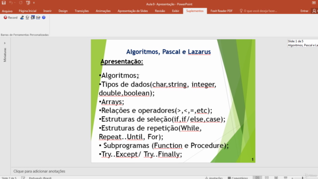 Algoritmos , Pascal , Lazarus e Firebird - Screenshot_01