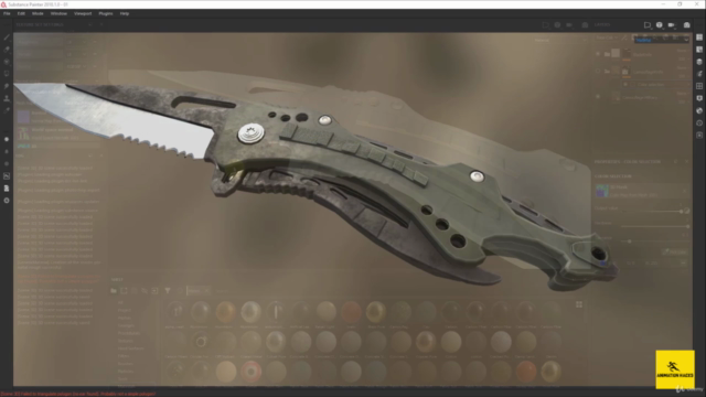 Advanced Substance Painter Course: 3D Weapon Texture  Part 2 - Screenshot_01