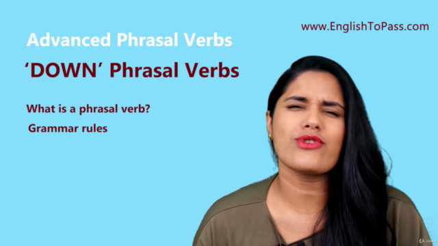 Advanced English Vocabulary: Advanced 'DOWN' Phrasal Verbs - Screenshot_03