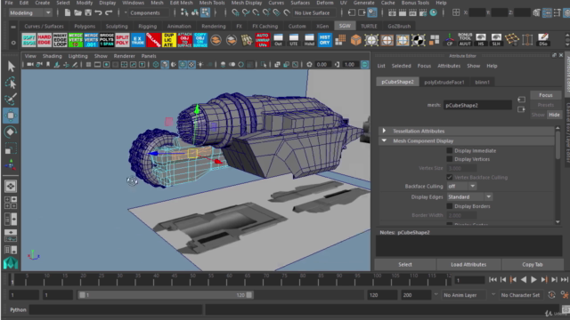 Concepting a Futuristic Vehicle using Maya and Keyshot - Screenshot_03