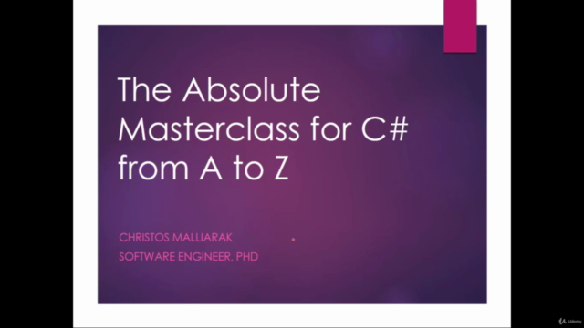 C# - Complete A to Z C# Masterclass™: Hints + Coding Tips - Screenshot_01