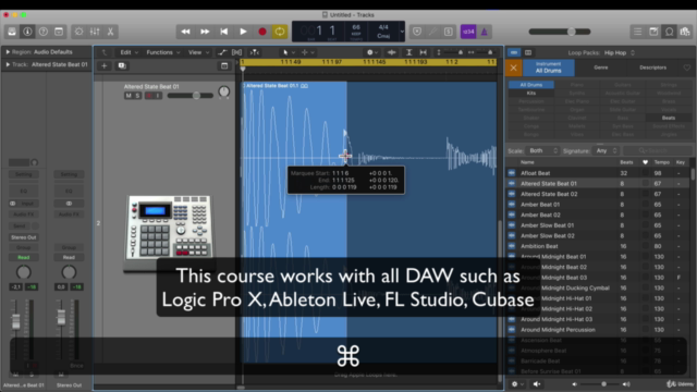 Beat Making Course, Audio Editing & Create Drum Loops Course - Screenshot_01