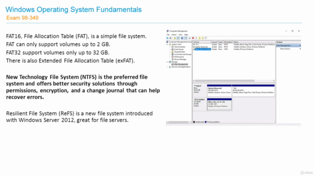 Microsoft Windows 10 - MTA Windows OS Fundamentals 98-349 - Screenshot_03