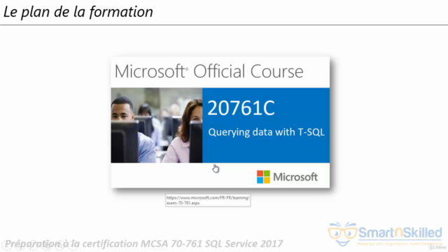 Préparation à l'examen MCSA 70-761 SQL Server_Partie 1 - Screenshot_01