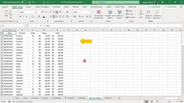 Curso de Excel Fundamental - do Básico ao Intermediário - Screenshot_04