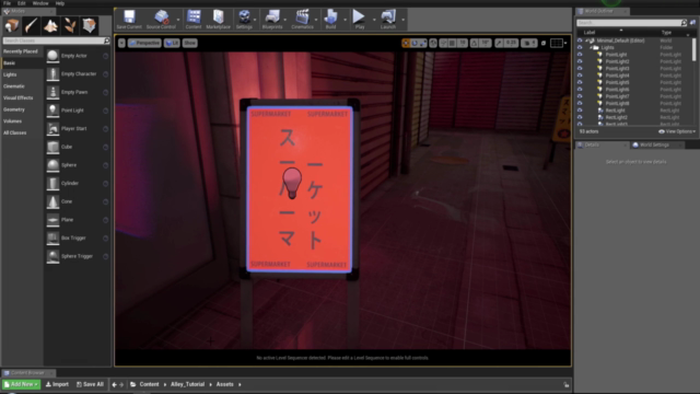 Japanese Alley 3D Game Environment Creation - Screenshot_04