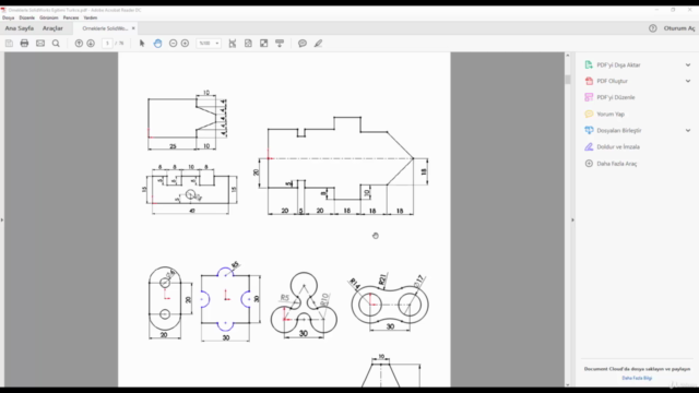 Solidworks Uzmanından Yeni Başlayanlar için 30 Örnek Çizim - Screenshot_01