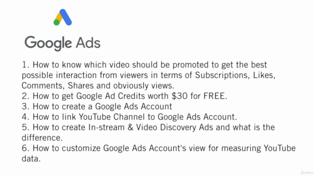YouTube Expert Class & YouTube Marketing/SEO with Google Ads - Screenshot_02