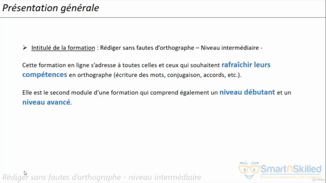 Rédiger sans fautes d'orthographe - Niveau intermédiaire - Screenshot_01