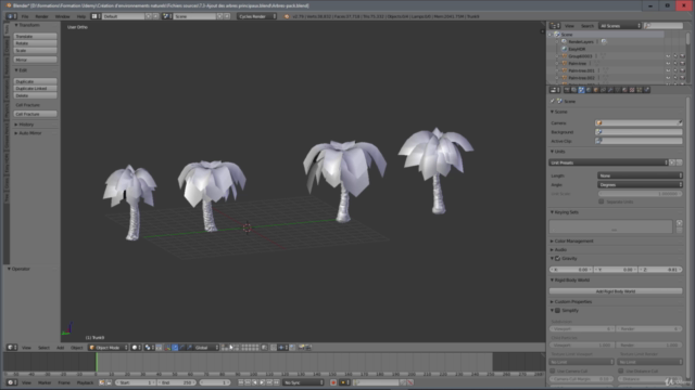 Blender 2.79 Nature environment creation - Screenshot_04