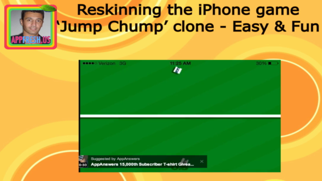 Reskinning Jump Chump iPhone & iPad Game - EZ, Quick & Fun - Screenshot_01