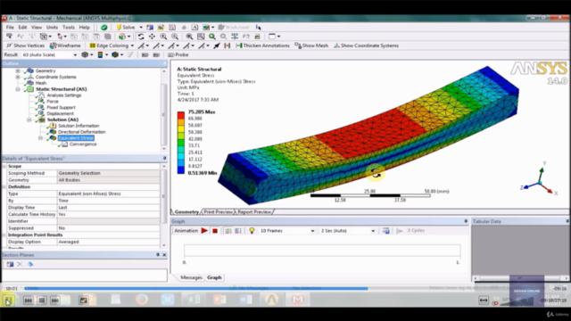 Ansys Basic Course-Basics of FEM & Static Analysis Tutorials - Screenshot_04