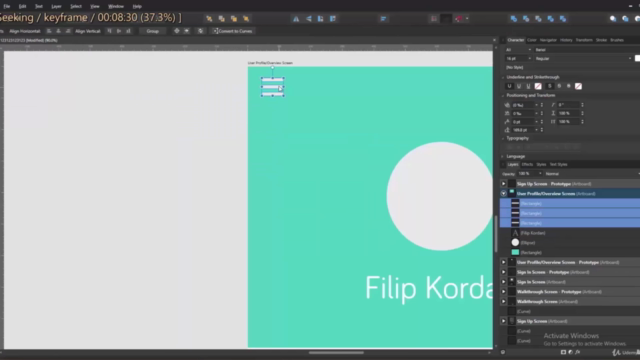 Mobile App Design in Affinity Designer: UX & UI from Scratch - Screenshot_02