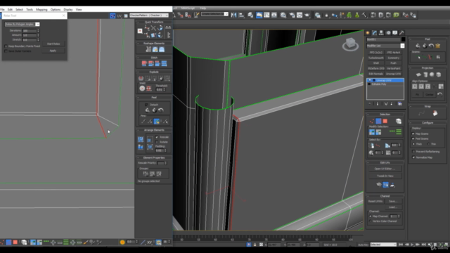 Game Asset Creation Modeling & Texturing a Futuristic Crate - Screenshot_03