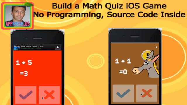 Build a Math Quiz iOS Game, no coding, source code included - Screenshot_04