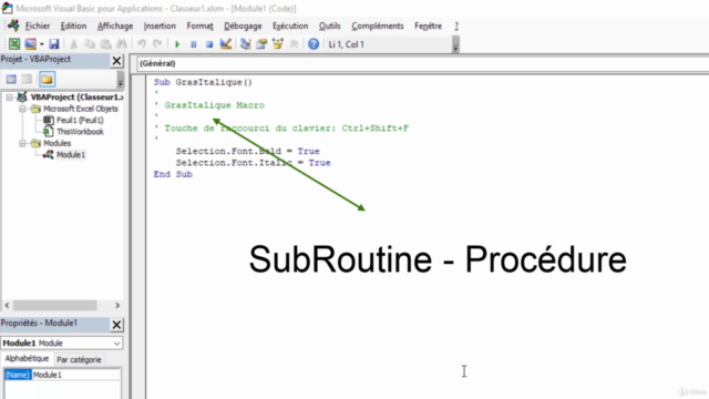 Apprendre les Macros et le langage VBA avec Excel - Screenshot_01