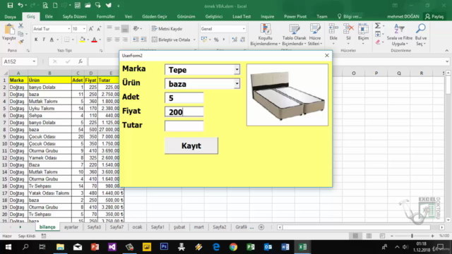 Excel VBA (Makro) Eğitimi - Screenshot_01