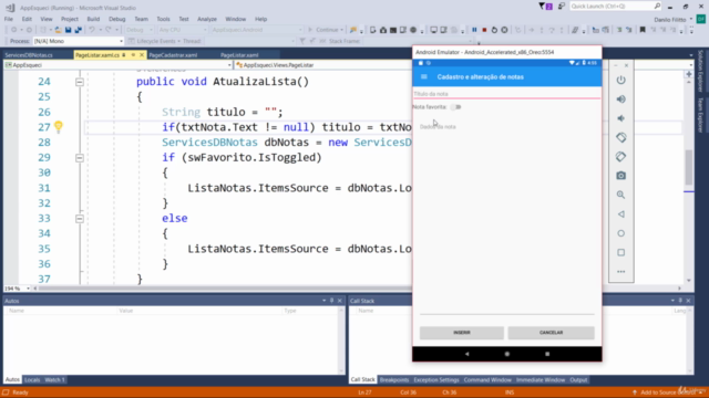 Xamarin Forms: Do básico ao SQLite - Screenshot_04