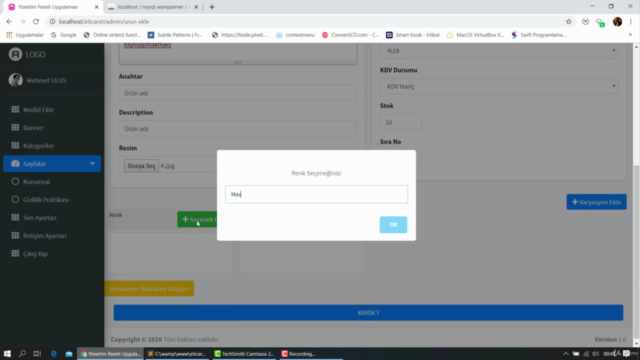 PHP İle E-Ticaret Eğitimleri - Screenshot_03