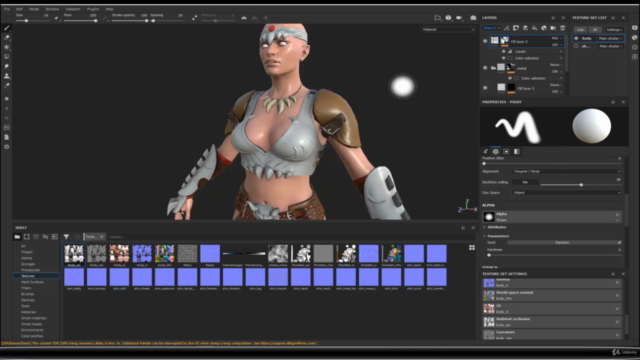 Female Barbarian Warrior Vol. 2 - Game Ready Workflow - Screenshot_03