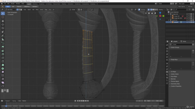 Blender 2.8 for beginners - Sword creation - Screenshot_02
