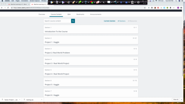 Machine Learning Projects A-Z : Kaggle and Real World Pro - Screenshot_03