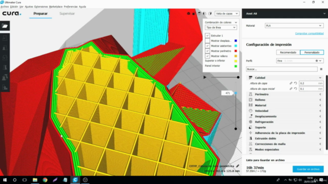 Lamina mejor, Imprime Mejor con Cura Ultimaker - Screenshot_02