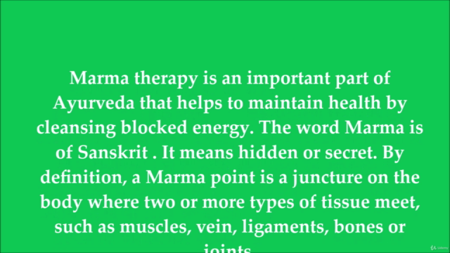 Ayurveda Secret Marma Therapy Massage/Self Healing Course - Screenshot_01