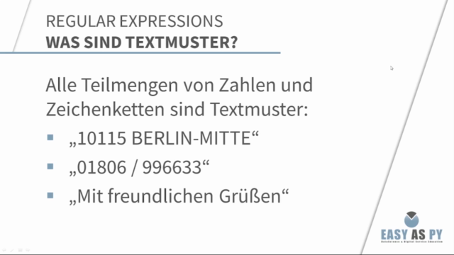 Reguläre Ausdrücke (Regular Expressions) in Python - Screenshot_02