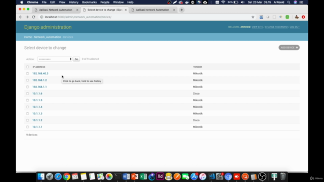 Belajar Network Automation berbasis Web dengan Django - Screenshot_02