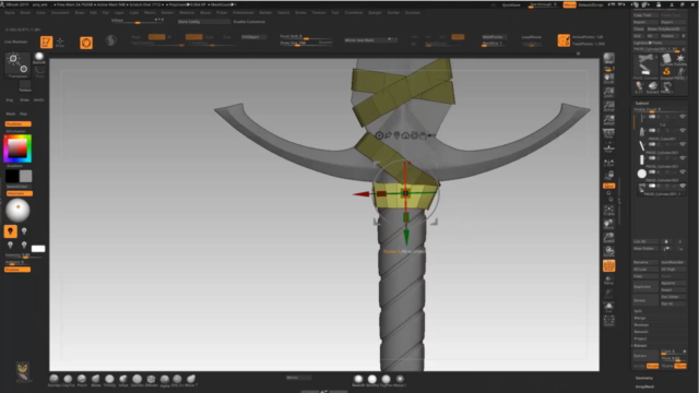 Female Character Creation in Zbrush - Screenshot_03