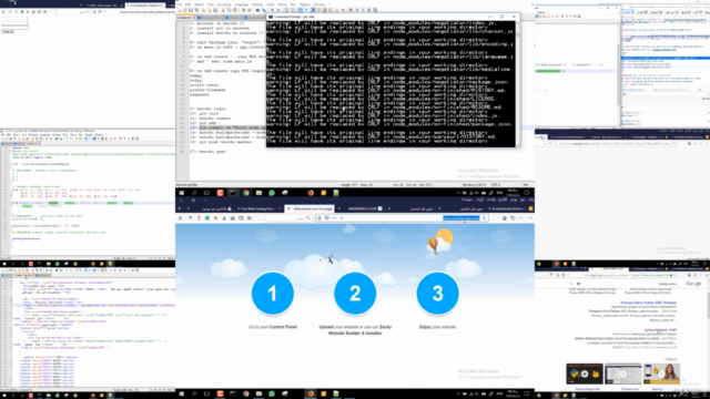 How To Build SAAS Product using Python &NodeJS بالعربي - Screenshot_03