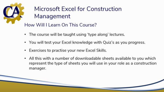 Microsoft Excel for Construction Management - Screenshot_03