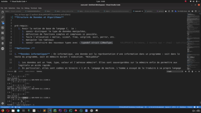 Langage C : Structure de Données et d' Algorithmes en C - Screenshot_02