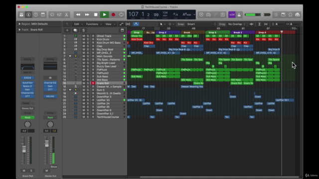 Music Production Course in Logic Pro: Tech House Music - Screenshot_03