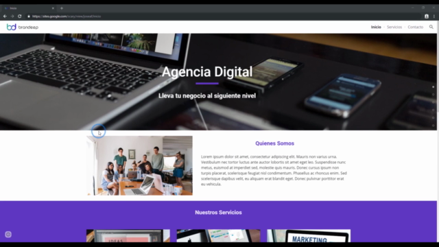 Curso de Google Sites: Crea tu Sitio Web en Minutos – Screenshot 2