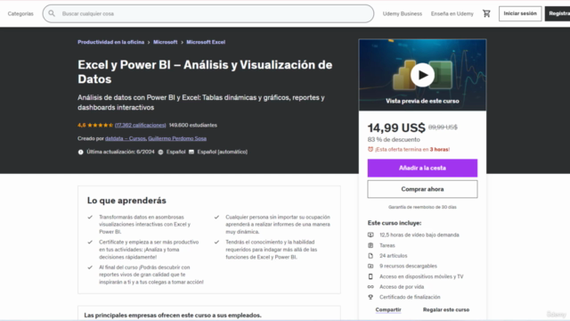 Excel y Power BI – Análisis y Visualización de Datos - Screenshot_01