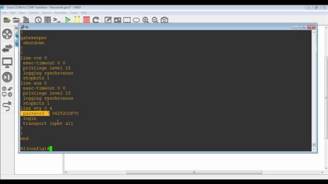 CCNA to CCNP Transition: Working with Passwords and Telnet - Screenshot_03