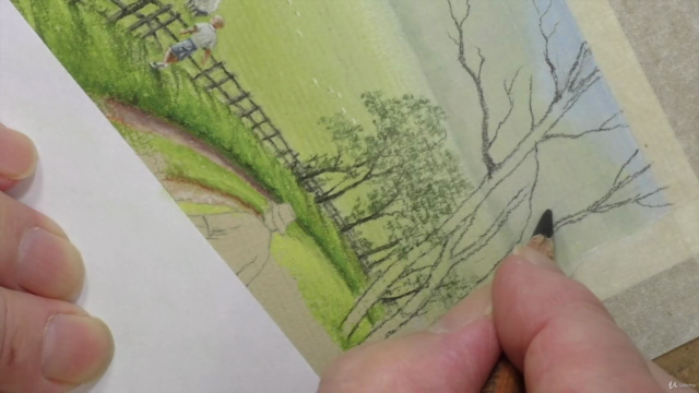 How to Draw Figures in Landscapes with Pastel Pencils - Screenshot_03