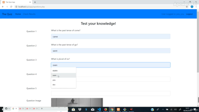 Create an Online Quiz/Examination Platform PHP + jQuery - Screenshot_02