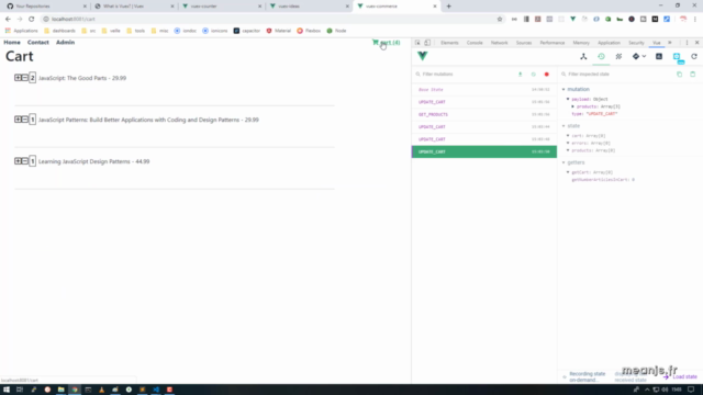 Devenir opérationnel rapidement en Vue et Vuex - Screenshot_03