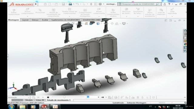 Solidworks Motor automotivo - Screenshot_02