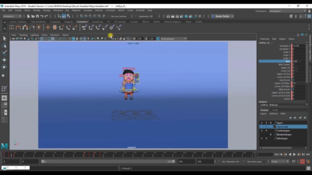 "Autodesk Maya" Temel Düzey Modelleme ve Animasyon - Screenshot_03
