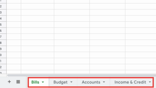 Personal Finance Management in Google Sheets (Free Template) - Screenshot_02
